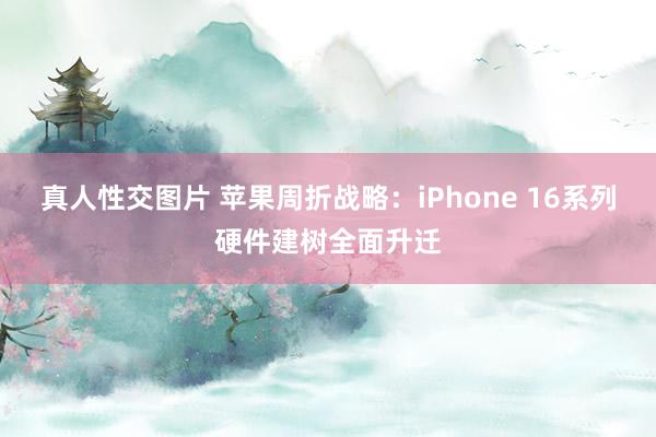 真人性交图片 苹果周折战略：iPhone 16系列硬件建树全面升迁